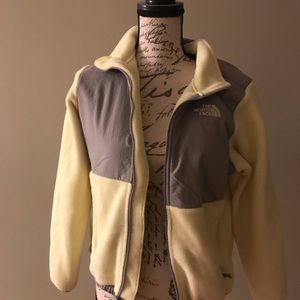 Yellow girls north face